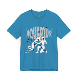 Aquarius Zodiac Casual classic unisex jersey short sleeve tee