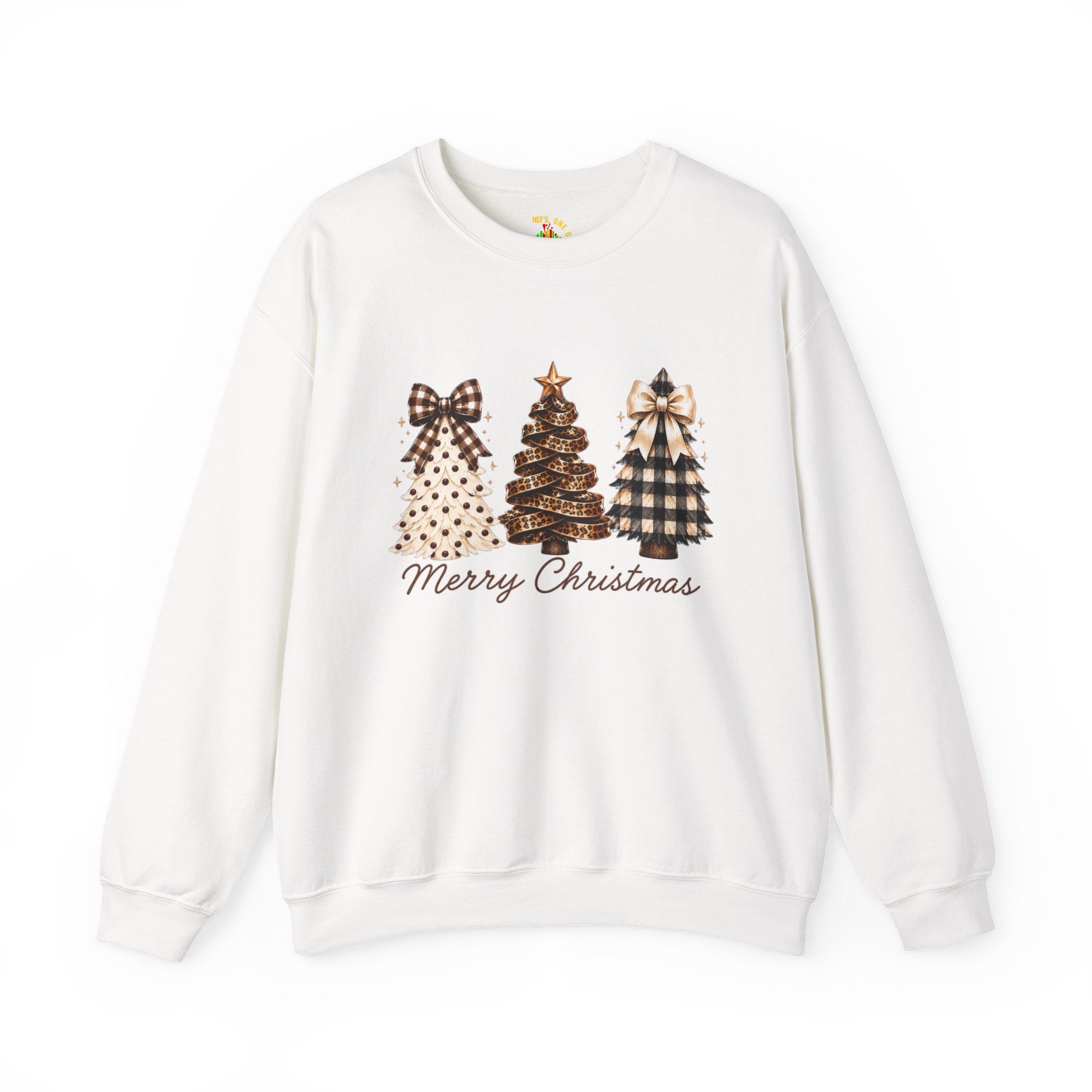 Merry Christmas Christmas Tree Crewneck Sweatshirt