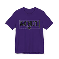 Soul with Mates Valentine Casual Soft Unisex Jersey Short Sleeve Tee