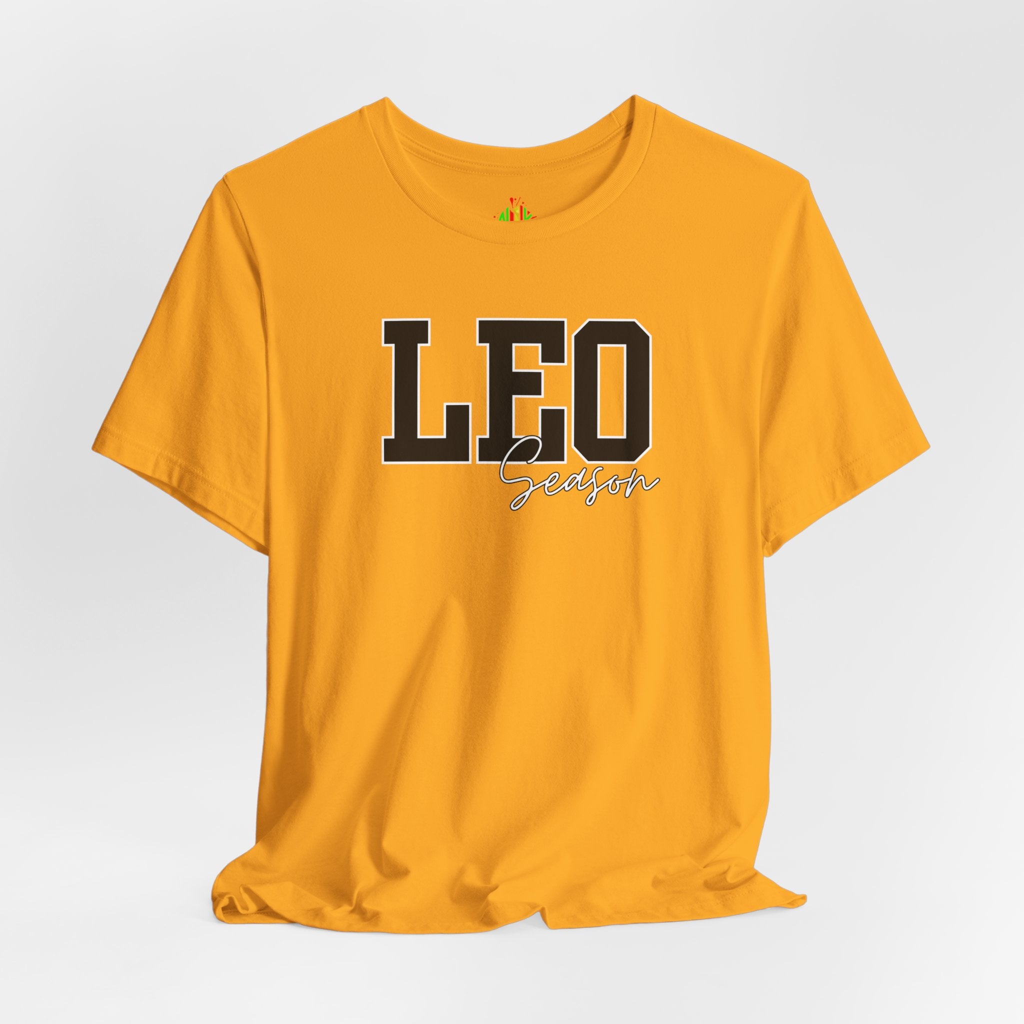 Leo Season Unisex Jersey Tee, Horoscope Shirt, Astrology Gift, Birthday Wear, Zodiac Fashion, Personalized Astrology Apparel