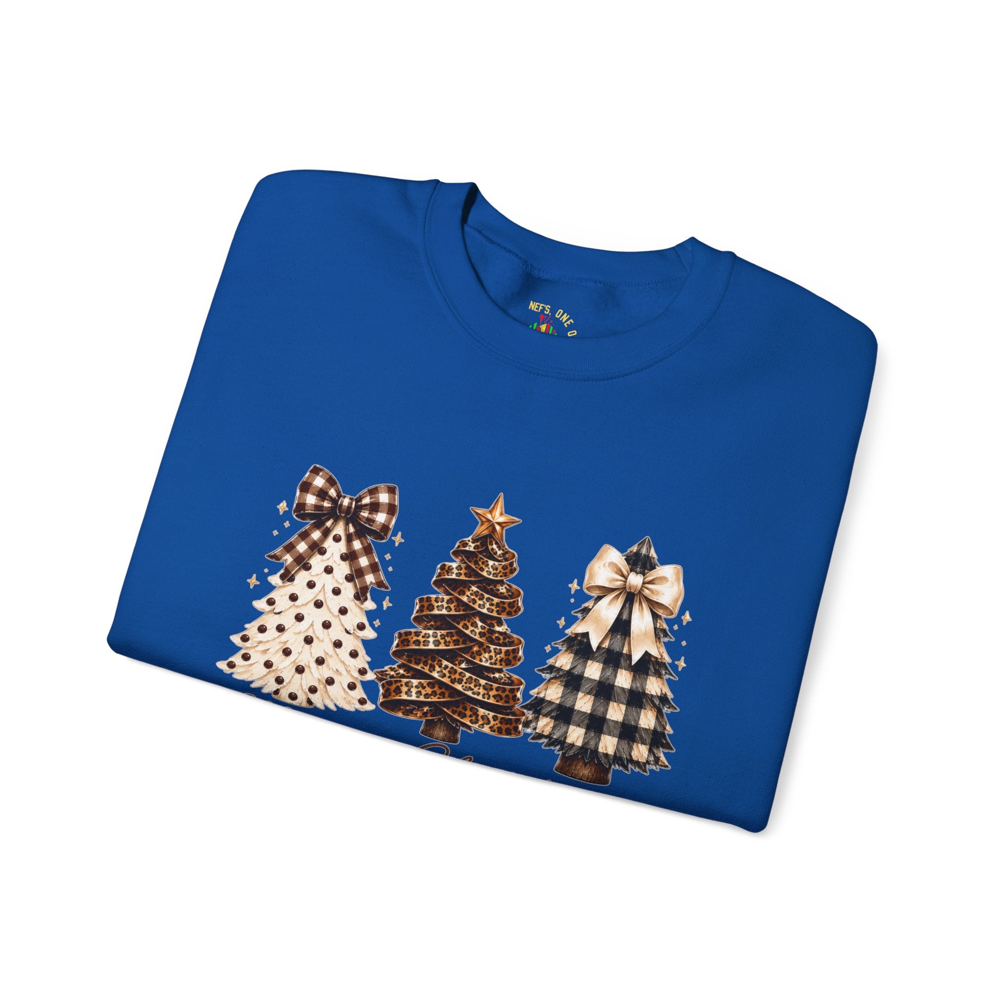 Merry Christmas Christmas Tree Crewneck Sweatshirt