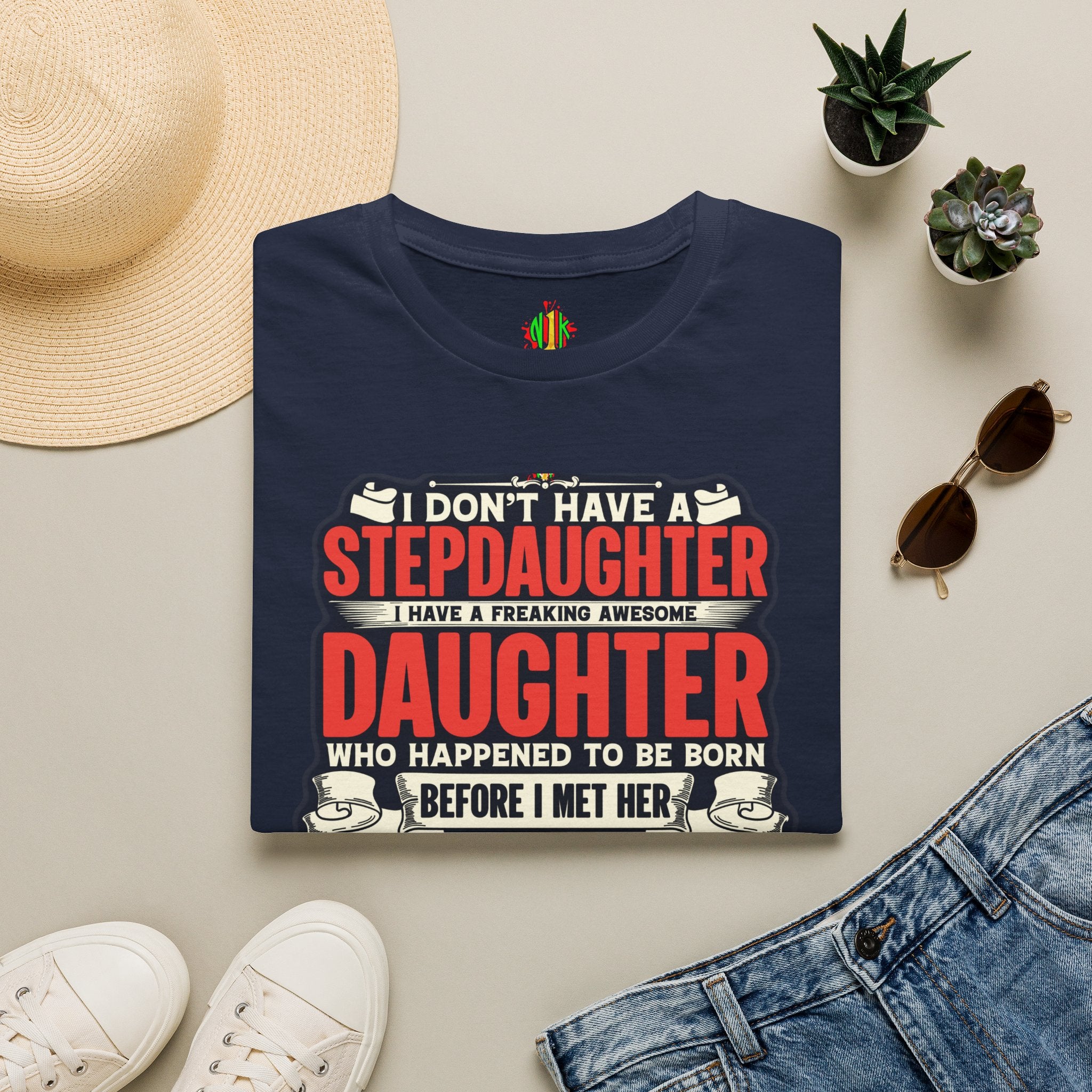 The love of a stepdaughter from a Stepfather Short Sleeve Tee