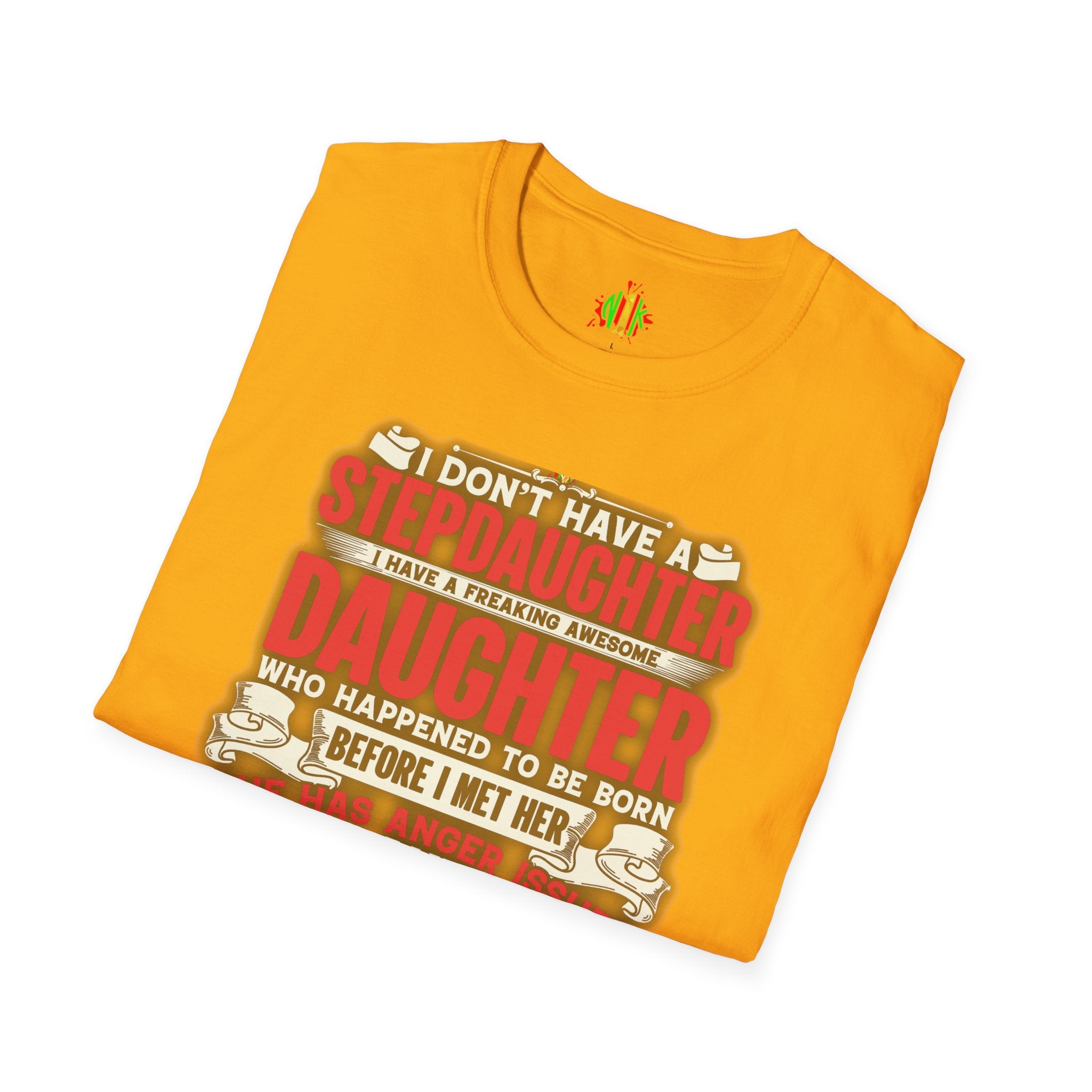 The love of a stepdaughter from a Stepfather Short Sleeve Tee