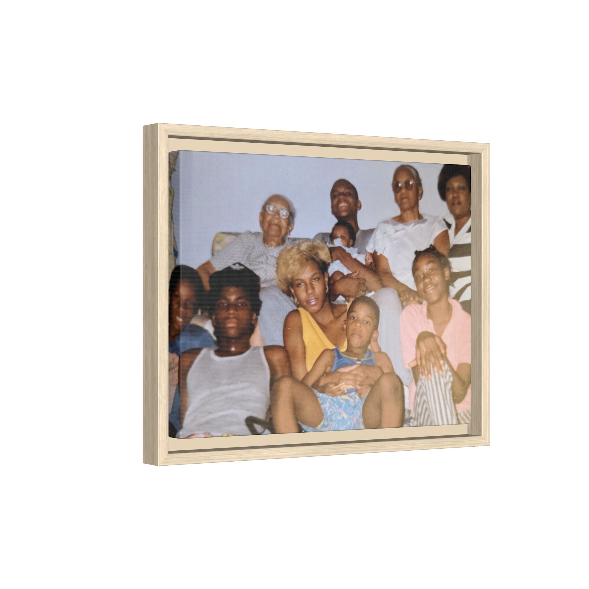Ccustomizable Framed Canvas — Horizontal Matte Wall Art