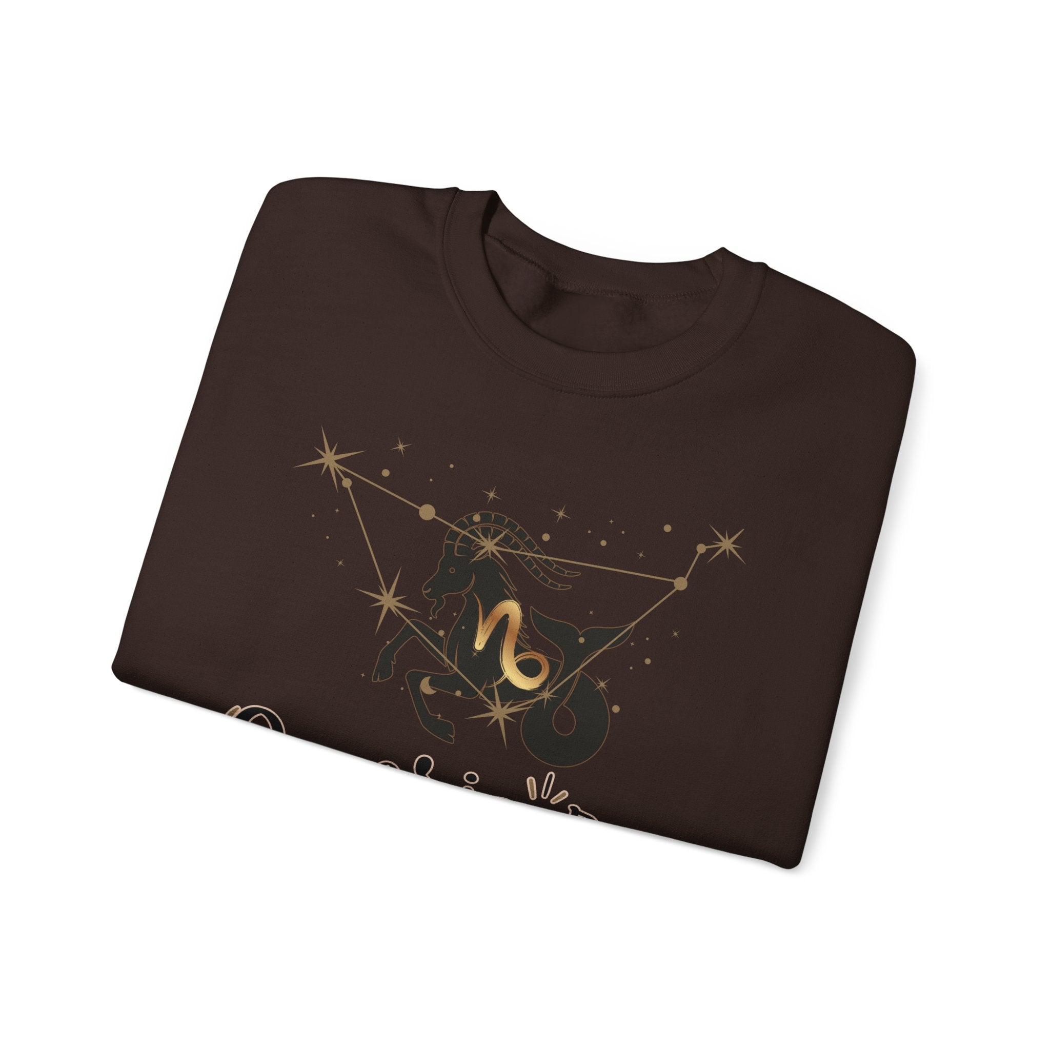 Capricorn Unisex Casual Crewneck Sweatshirt