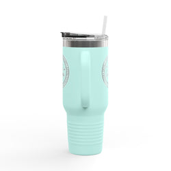 Gemini Insulated Travel Mug | Personalized 40oz Tumbler | Ideal Gift for Zodiac Lovers, Birthdays, Astrology, & Everyday Use