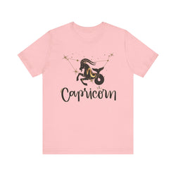 Capricorn Unisex Casual classic unisex jersey short sleeve tee