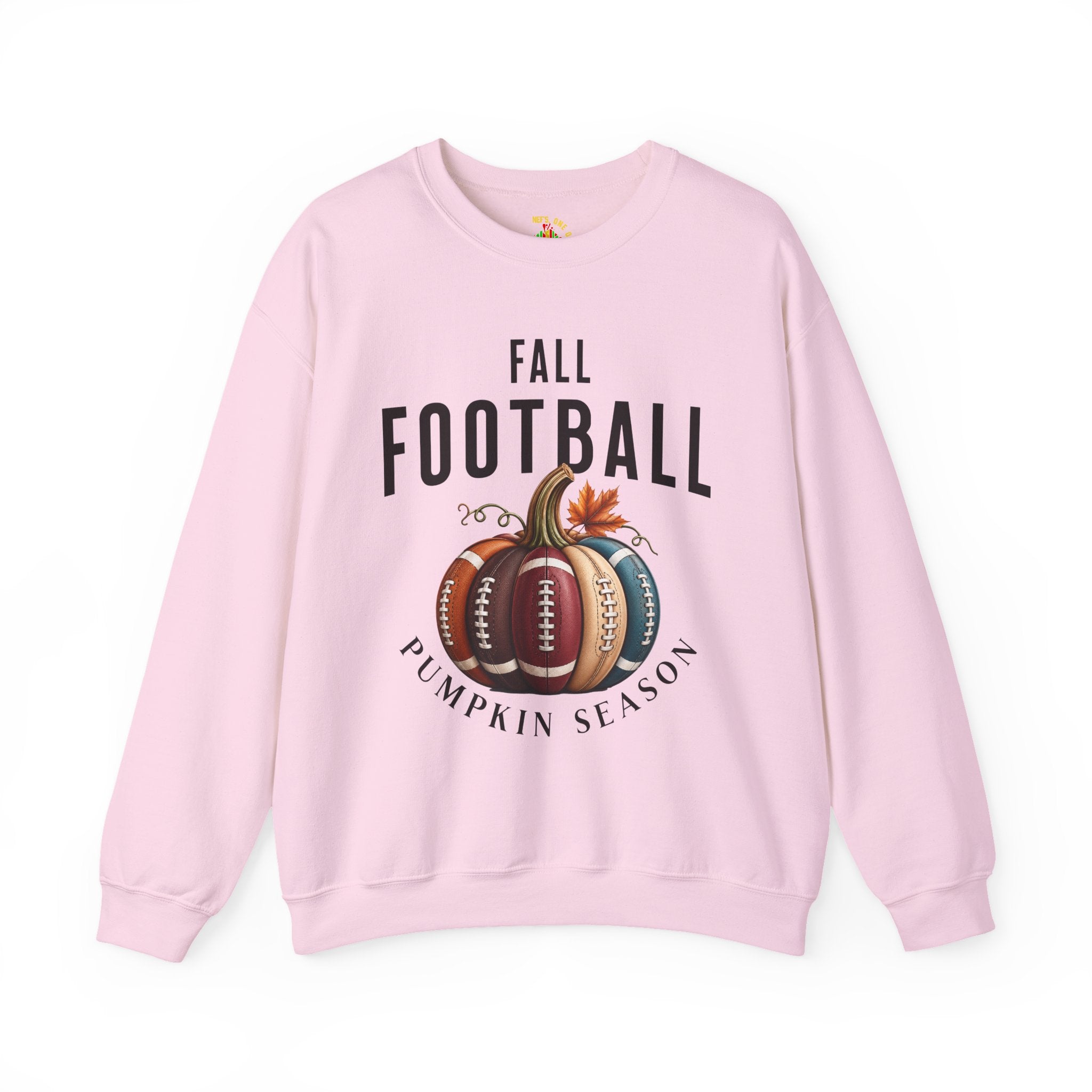 Fall Football Pumpkin Season Crewneck Sweatshirt