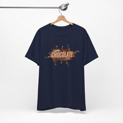 Chocolate Unisex Short Sleeve Tee