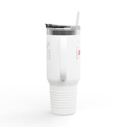 2026 Insulated Travel Mug, 40oz, Stylish Drinkware for On-the-Go, Ideal for Graduations, Hot & Cold Beverages, Outdoor Adventures