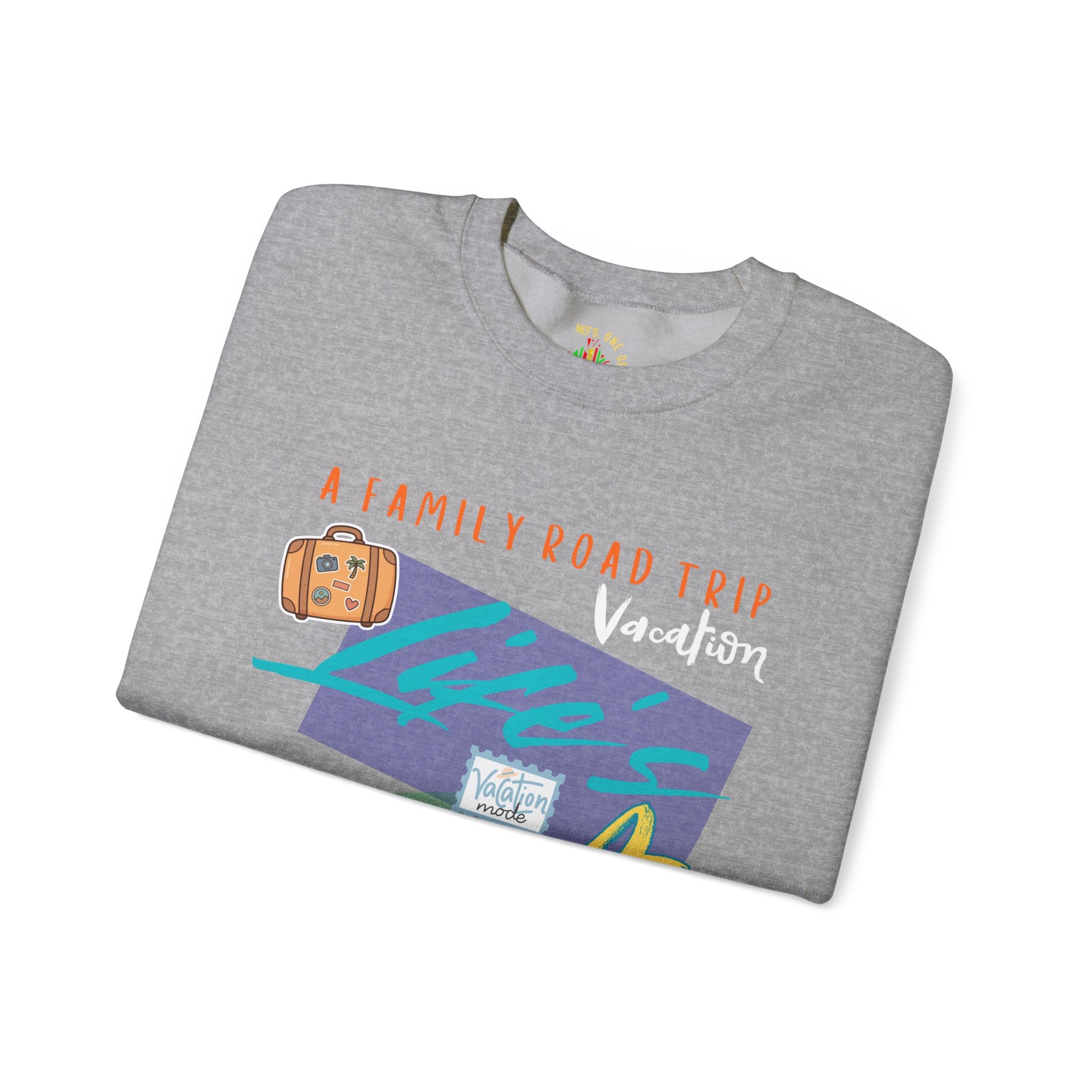 Road Trip T-Shirt — "Life's a Trip" Retro (Enter Family Name) on Back Travel Graphic