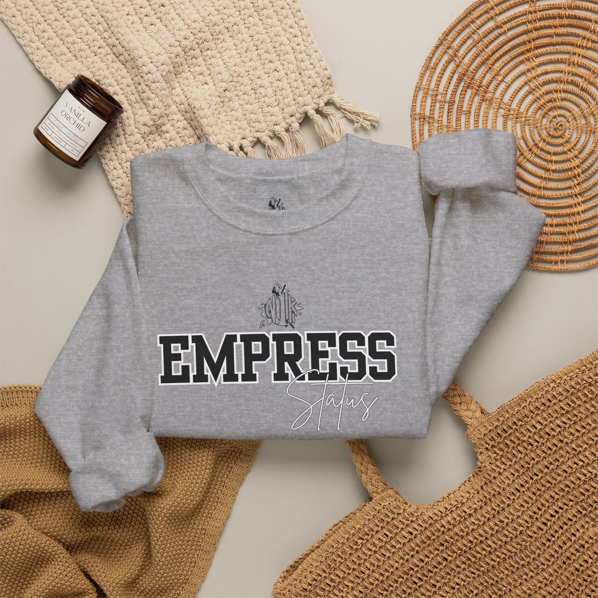 Empress Status Block Letter's Sweatshirt