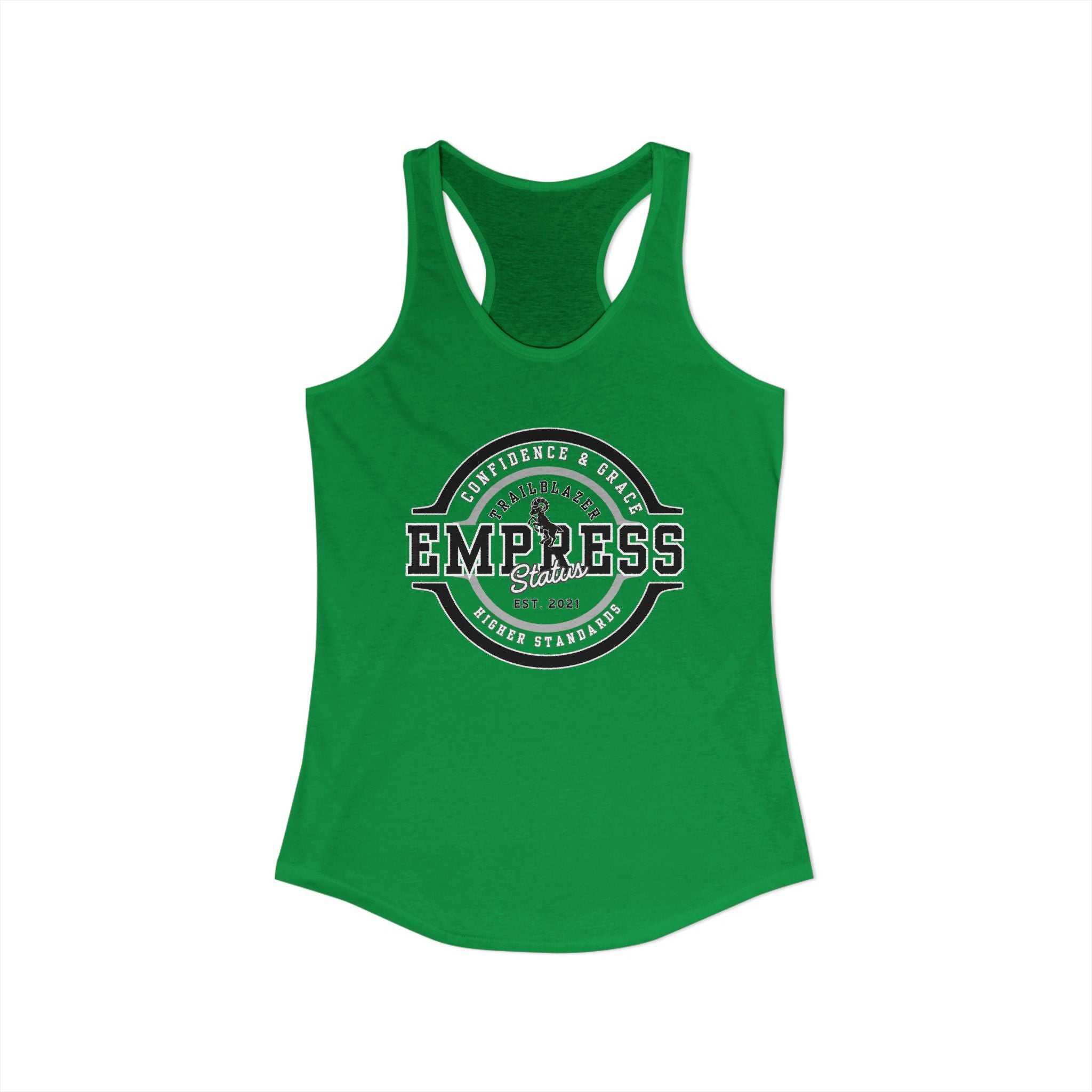 Empress Status Racerback Tank, Women's Fitness Shirt, Gift for Her, CaTank TopEmpress Status Racerback Tank