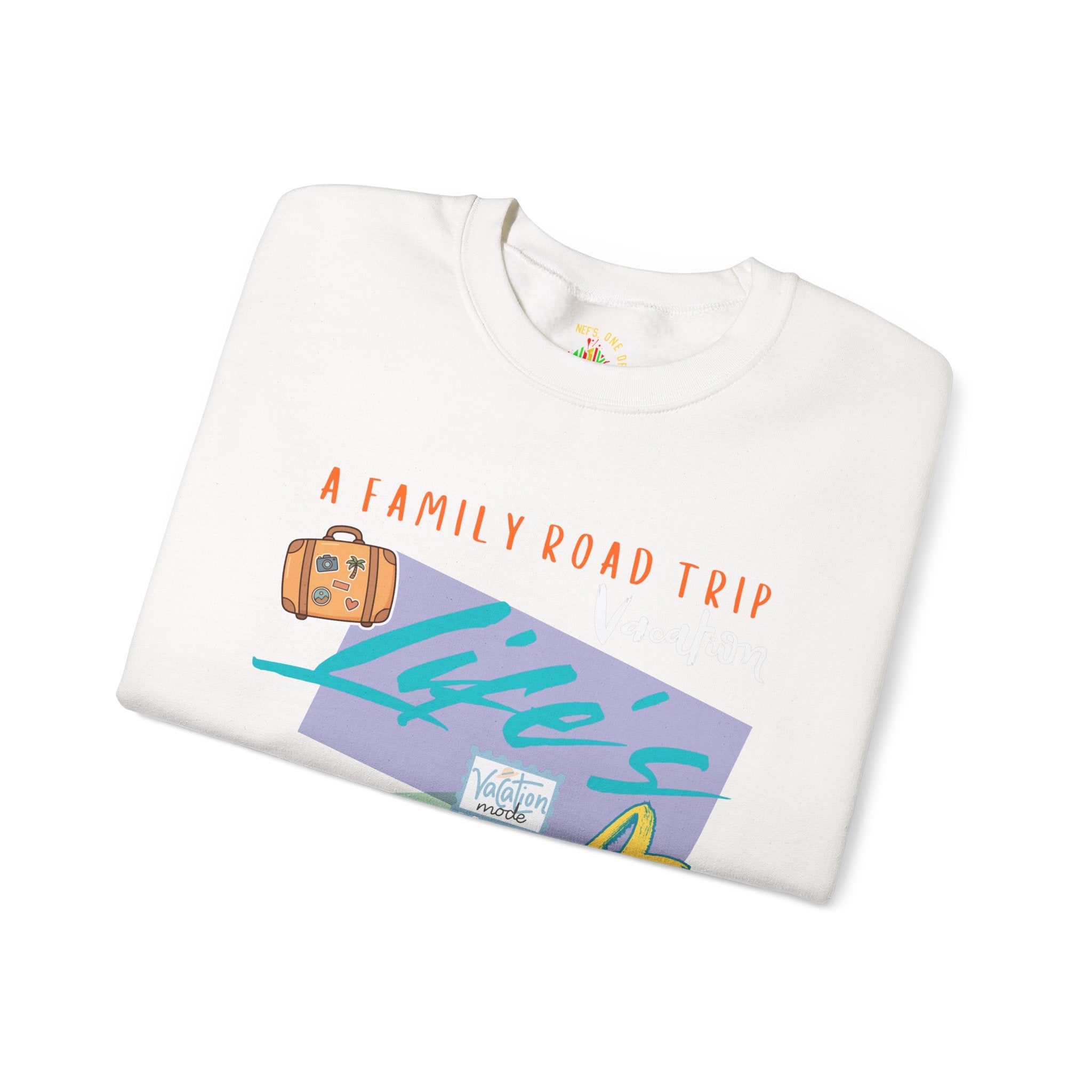 Road Trip T-Shirt — "Life's a Trip" Retro (Enter Family Name) on Back Travel Graphic