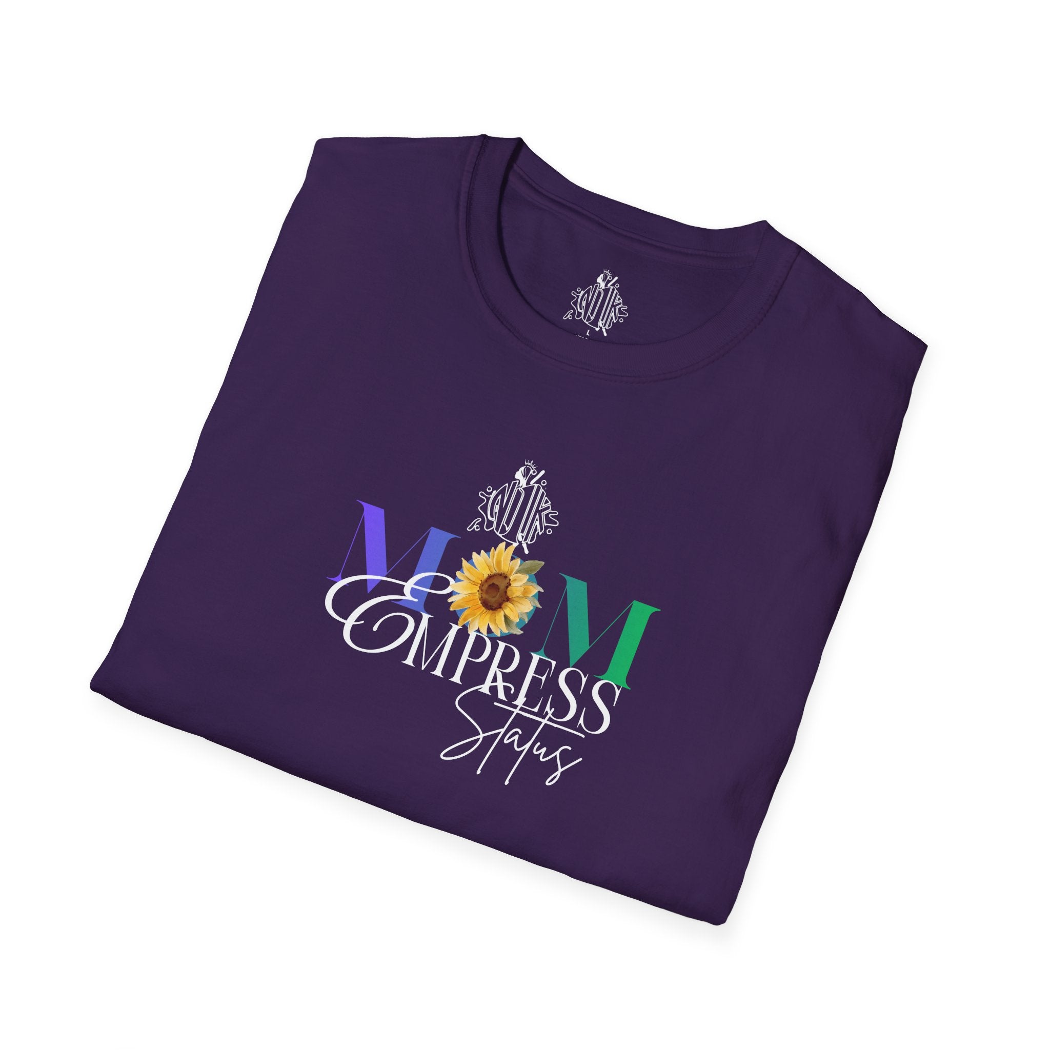 Celebrate Mom — Floral Sunflower Empowerment Graphic T-Shirt