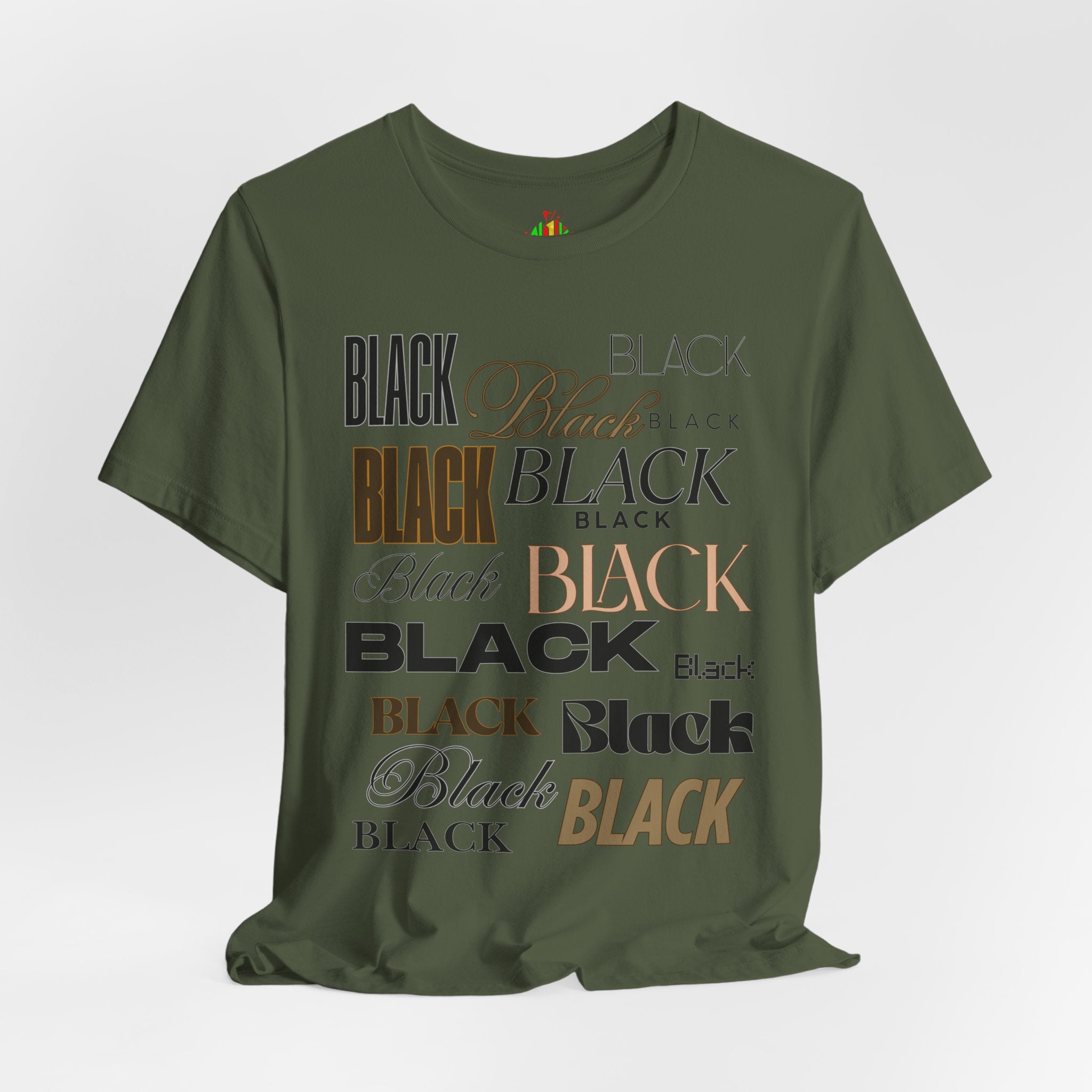 Black Text Unisex Tee, Casual Graphic T-Shirt for Fashion Lovers, Perfect Gift for All Occasions, Streetwear Style, Trendy Top