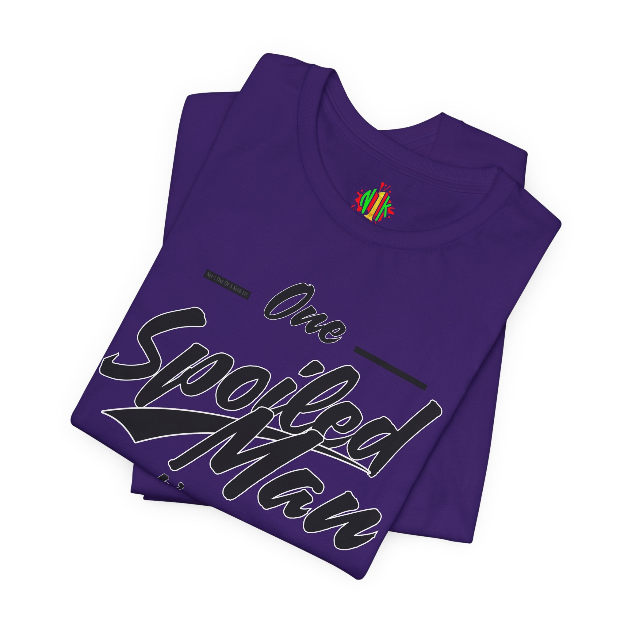 Spoiled Man Graphic Tee - Perfect for Celebrating Special OccasionsT-ShirtSpoiled Man Graphic Tee