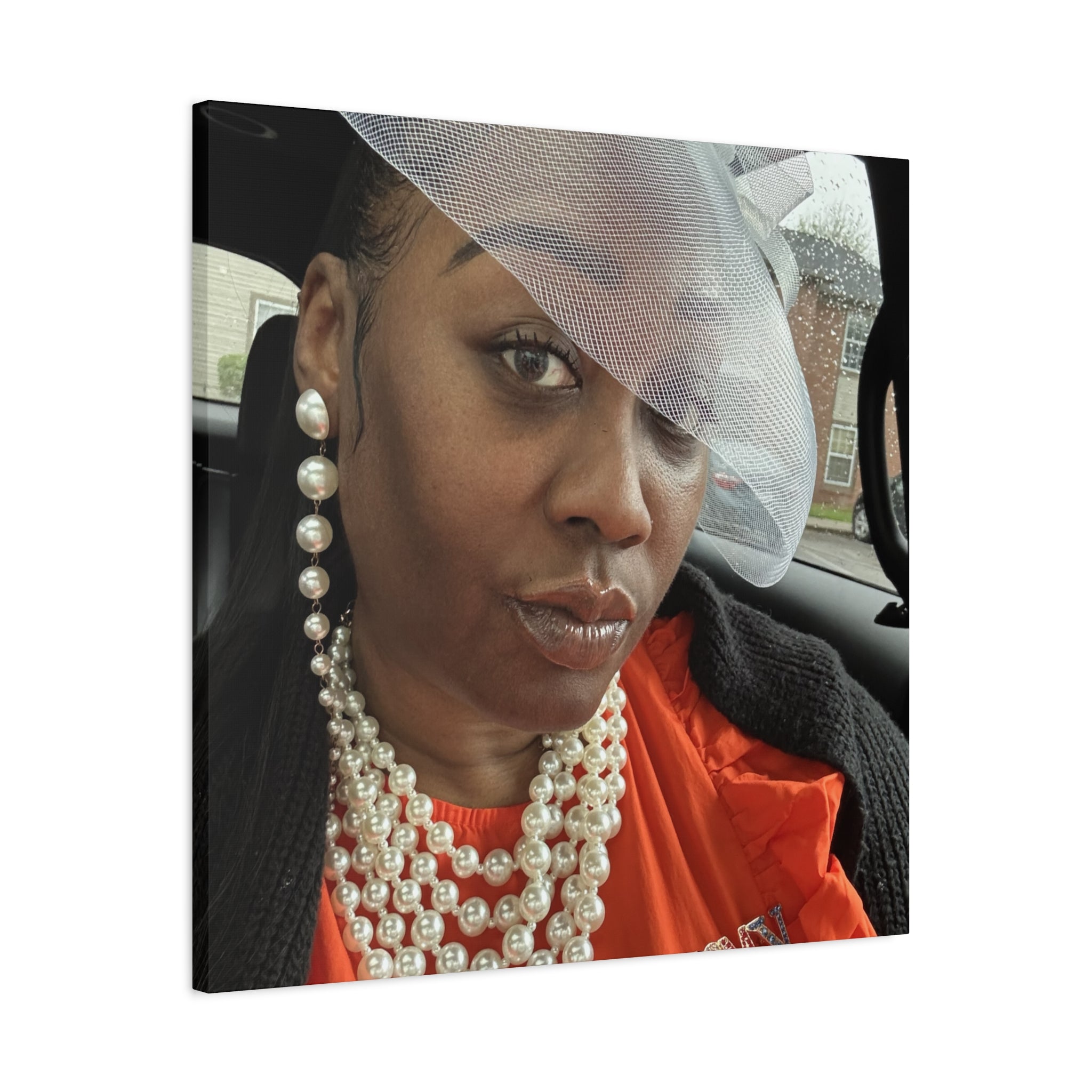 Personalize with your Photo Canvas Print — Square  Matte Wall Art (1.25")