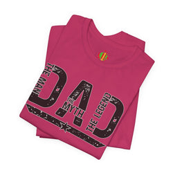 Dad Myth Legend T-Shirt, Unisex Tee, Father's Day Gift, Birthday Gift for Dad, Casual Wear, Family T-Shirt