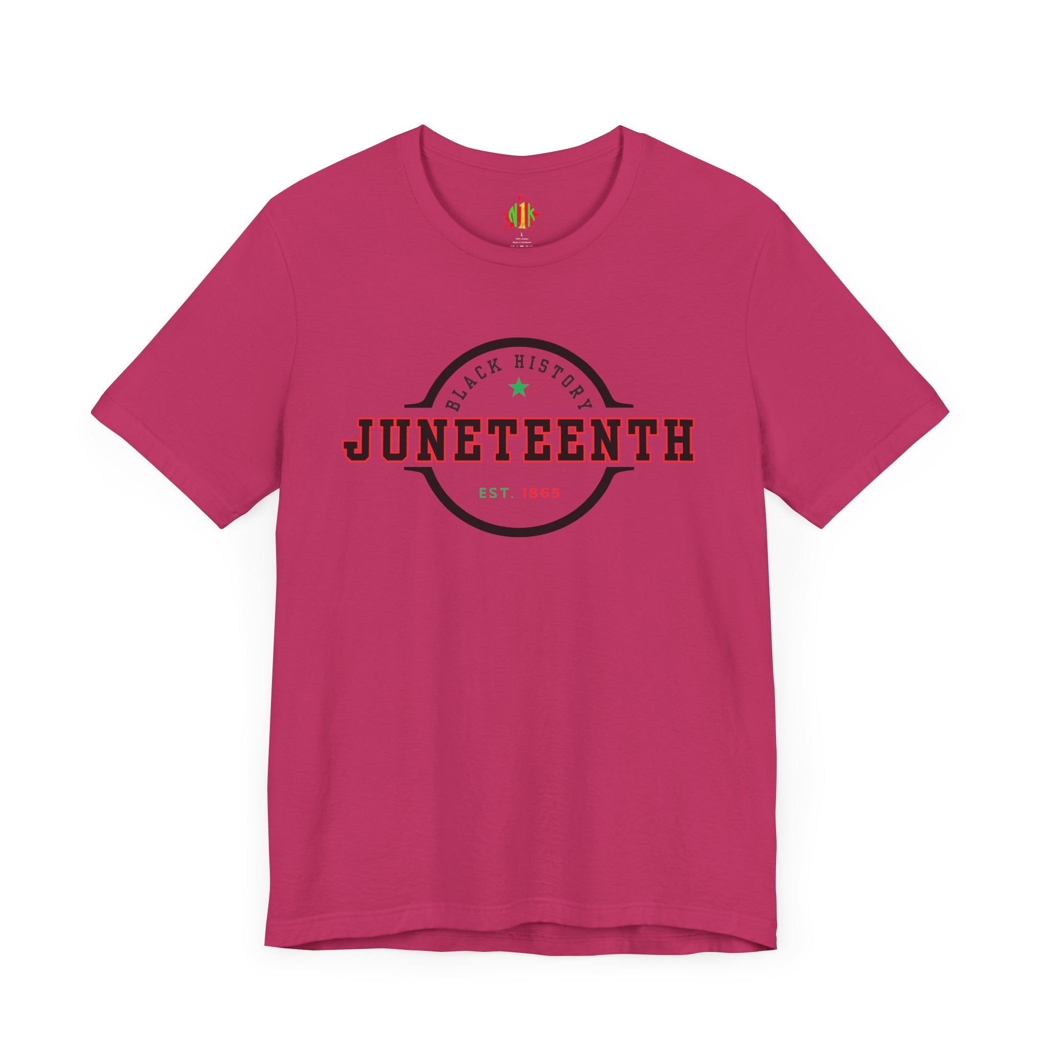 Juneteenth Heritage Unisex Tee - Celebrate Freedom, Black History MontT-ShirtJuneteenth Heritage Unisex Tee