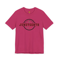 Juneteenth Heritage Unisex Tee - Celebrate Freedom, Black History Month, Heritage Apparel, Juneteenth Gift, Casual Wear