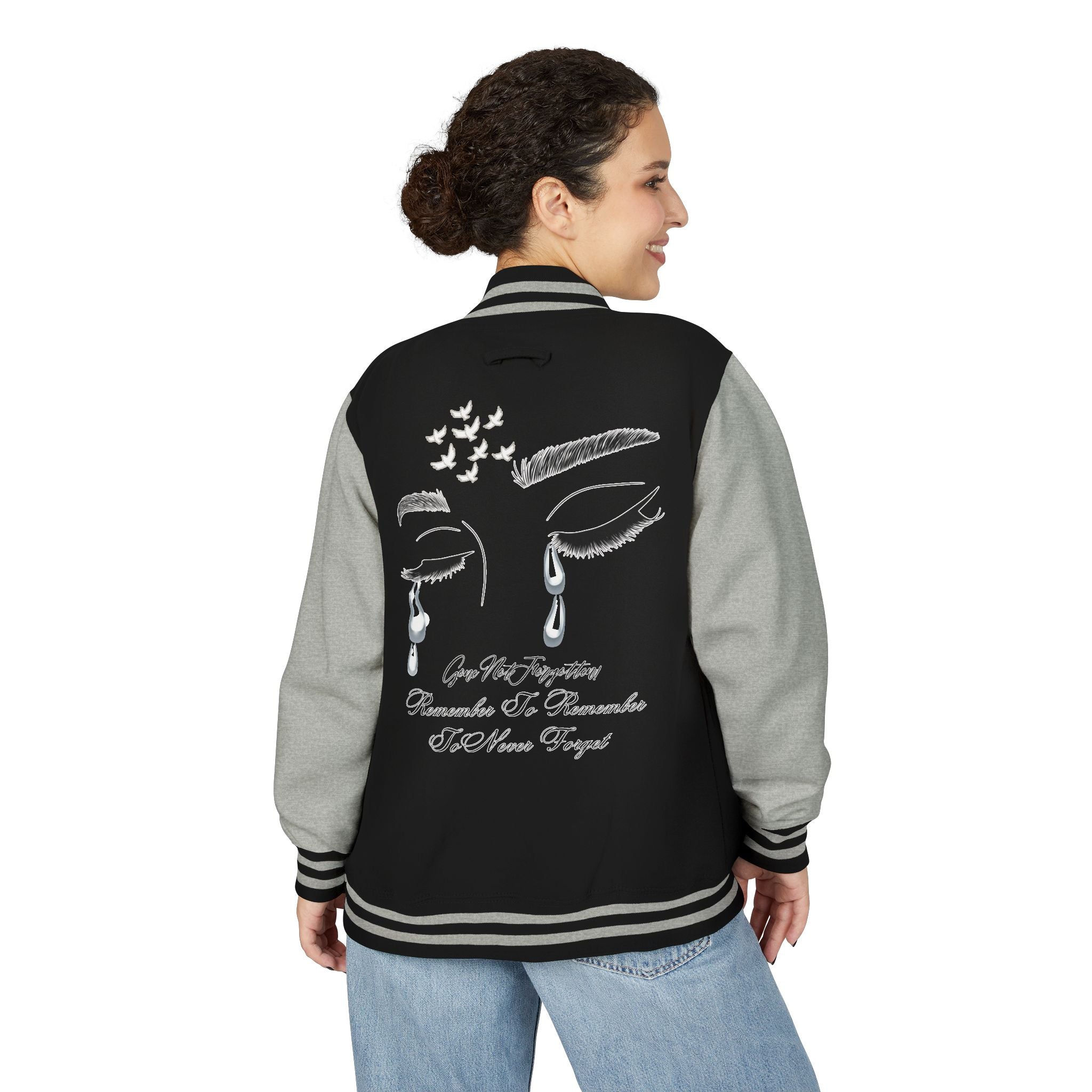 Gone Not Forgotten  ES Heavyweight Letterman Jacket