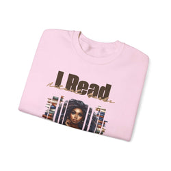 read actual books Unisex Heavy Blend™ Crewneck Sweatshirt