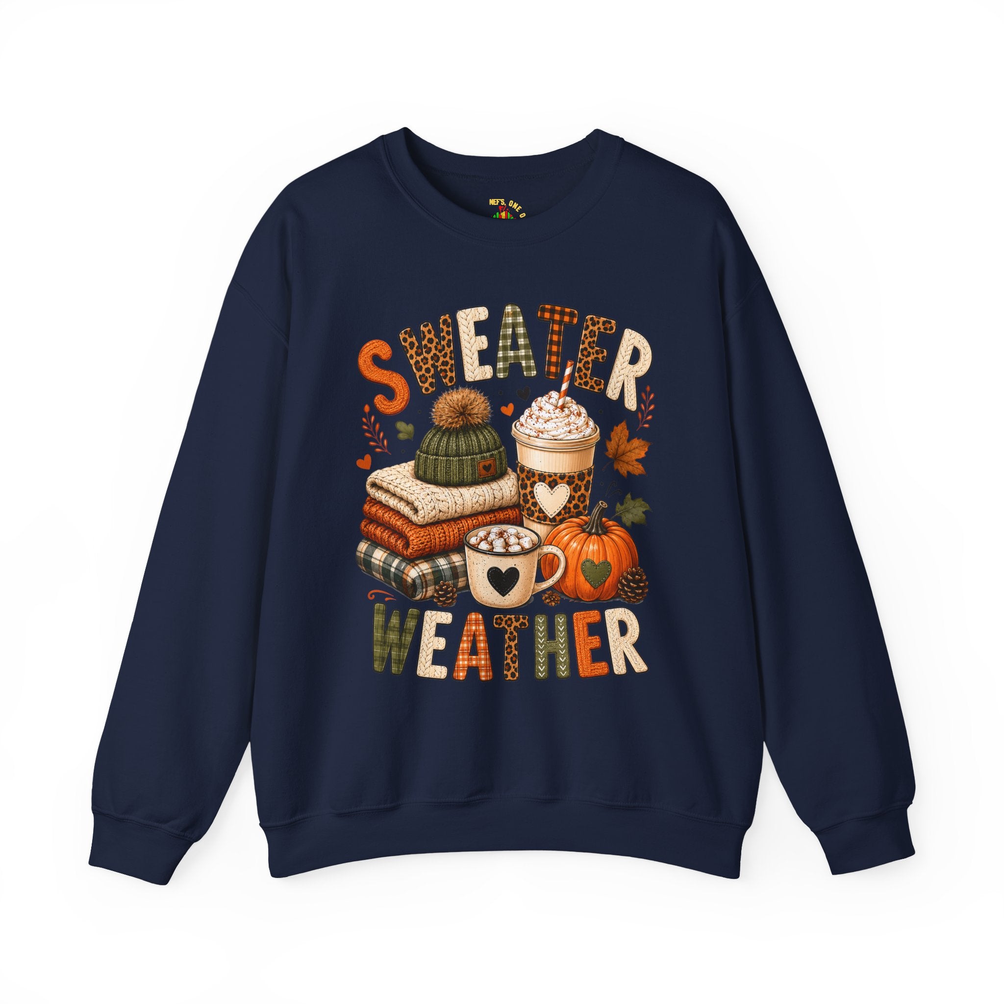 Sweater Weather Autumn Crewneck Sweatshirt