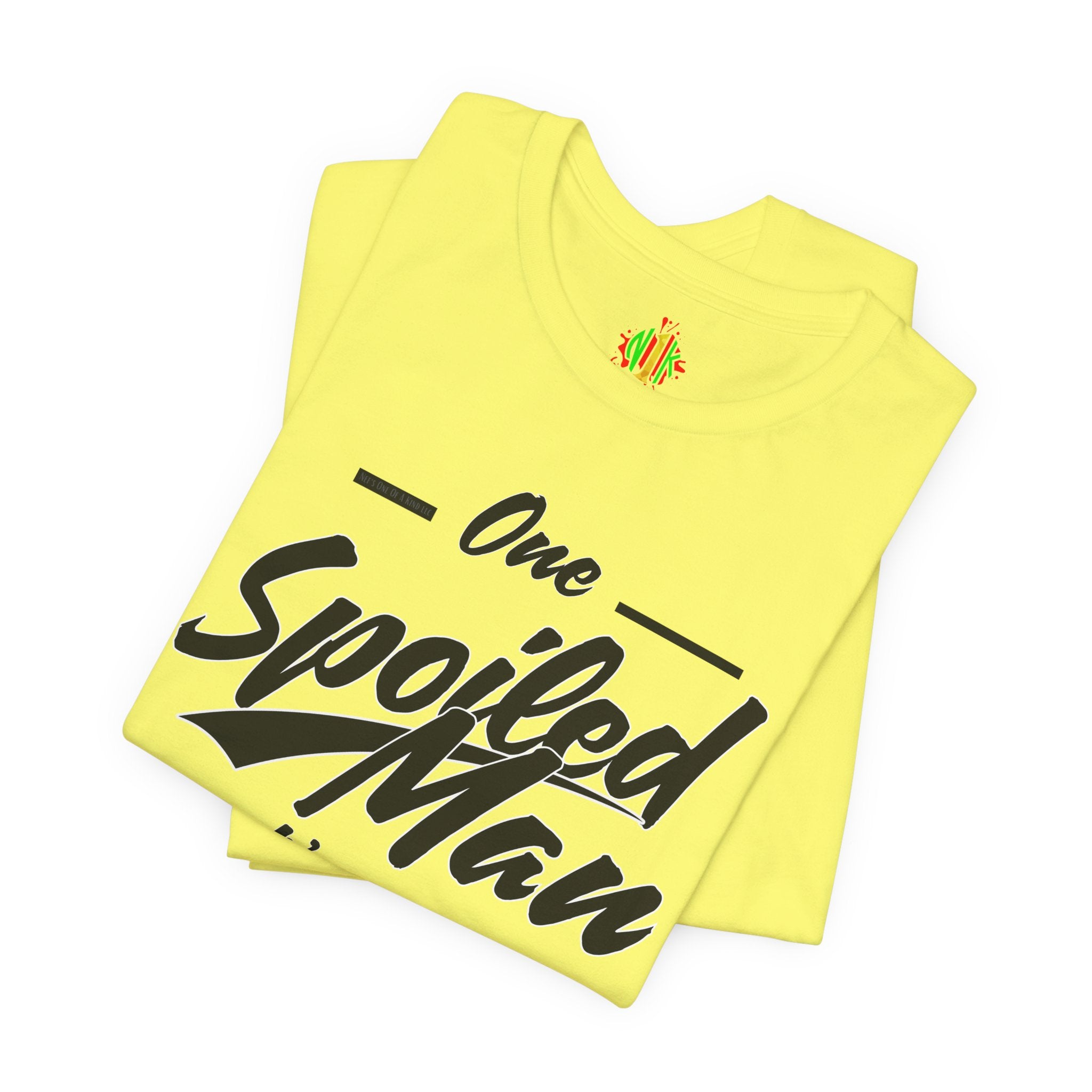 Spoiled Man Graphic Tee - Perfect for Celebrating Special OccasionsT-ShirtSpoiled Man Graphic Tee