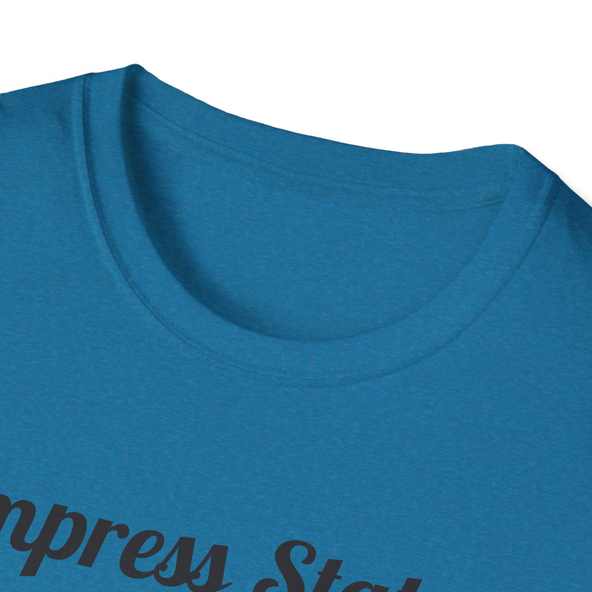 Black Glitter Empress Status Unisex Softstyle T-Shirt