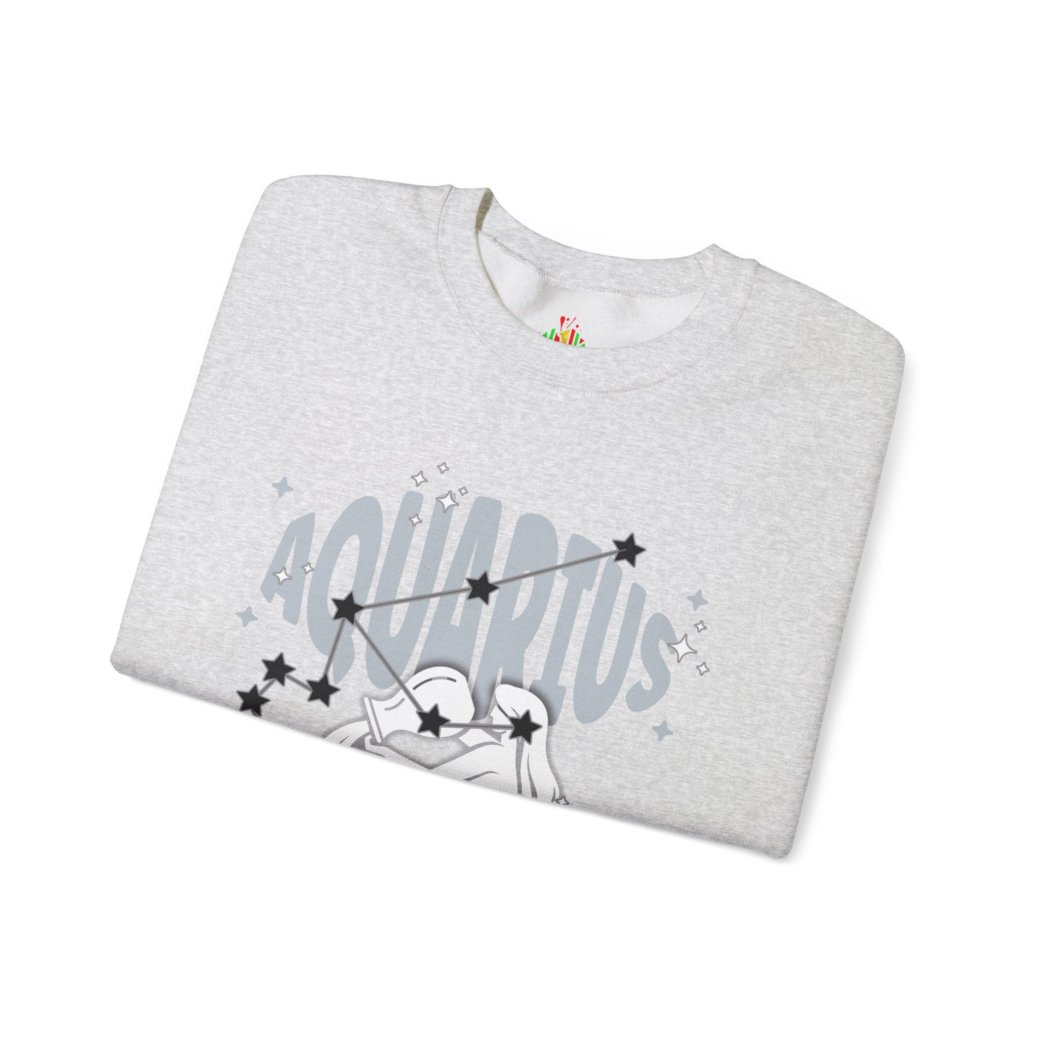 Aquarius Zodiac Casual classic unisex heavy blend crewneck sweatshirt