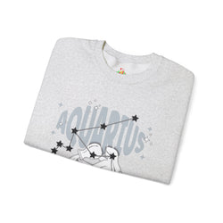 Aquarius Zodiac Casual classic unisex heavy blend crewneck sweatshirt