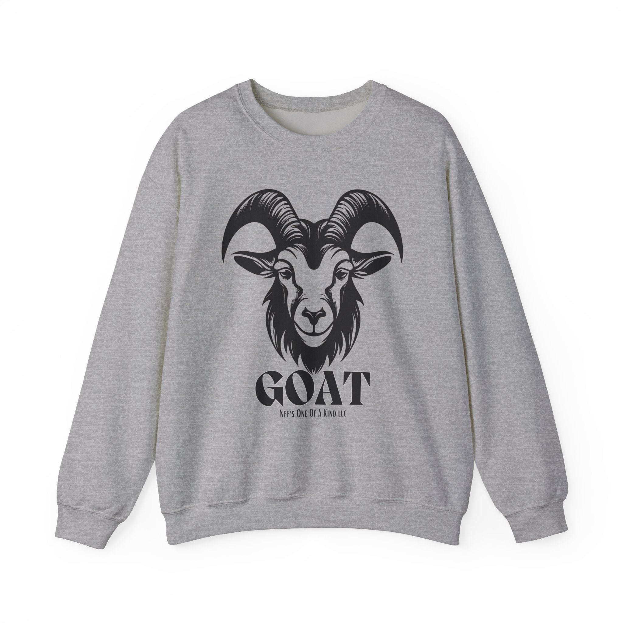 Goat Unisex Casual Crewneck Sweatshirt