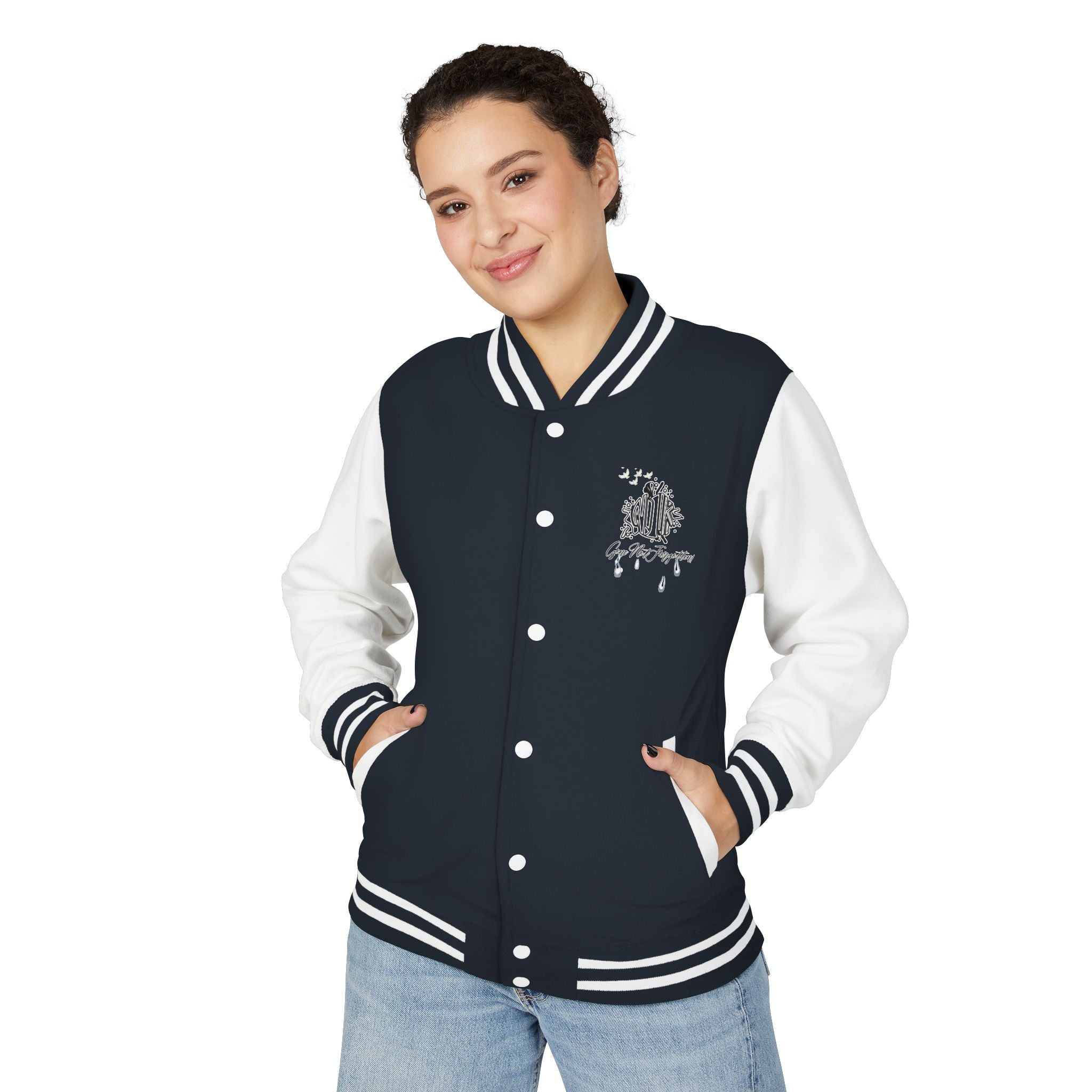 Gone Not Forgotten  ES Heavyweight Letterman Jacket