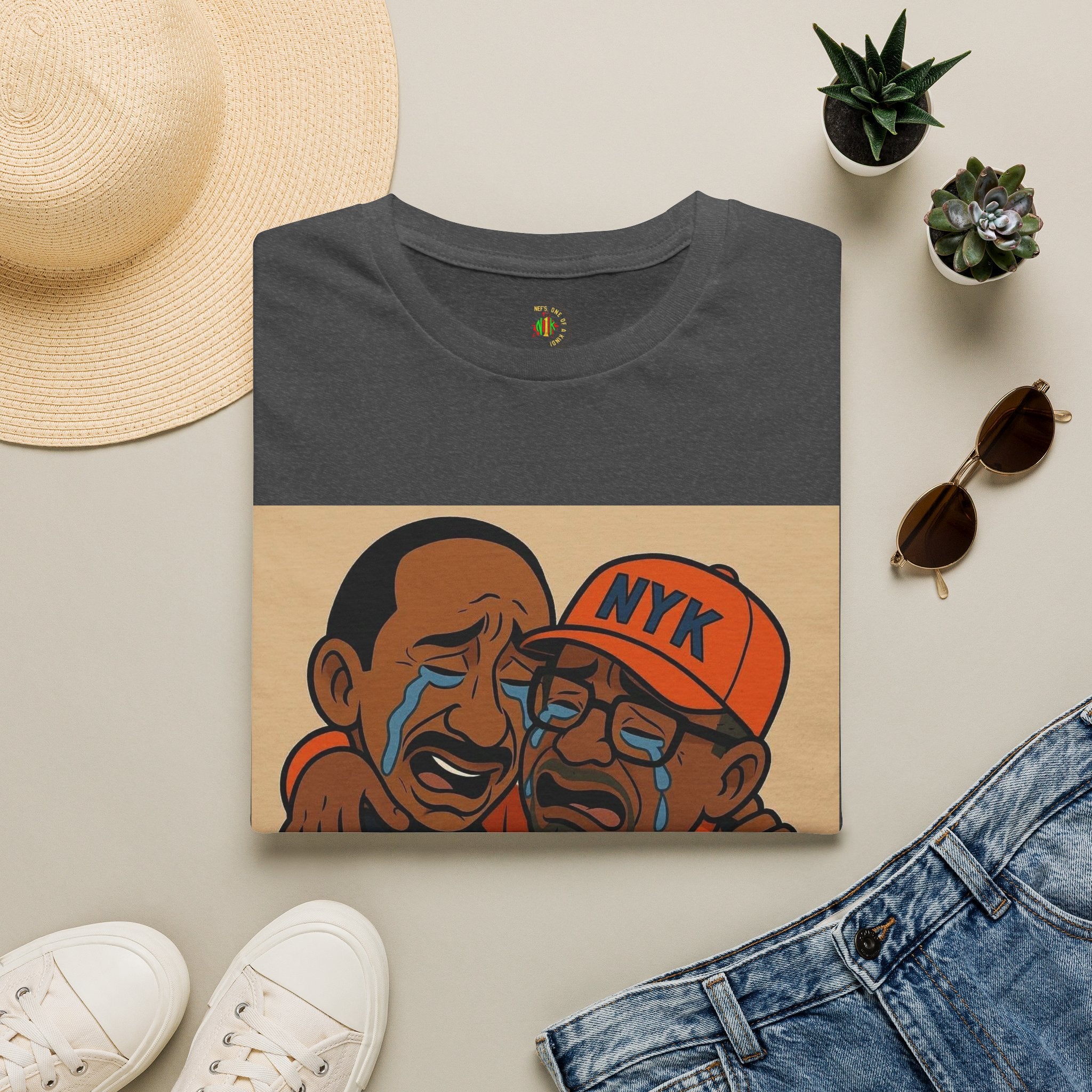 Todd Another Customized Smile Crying Fans NYK Tee Graphic T-Shirt — Emotional Art T-Shirt