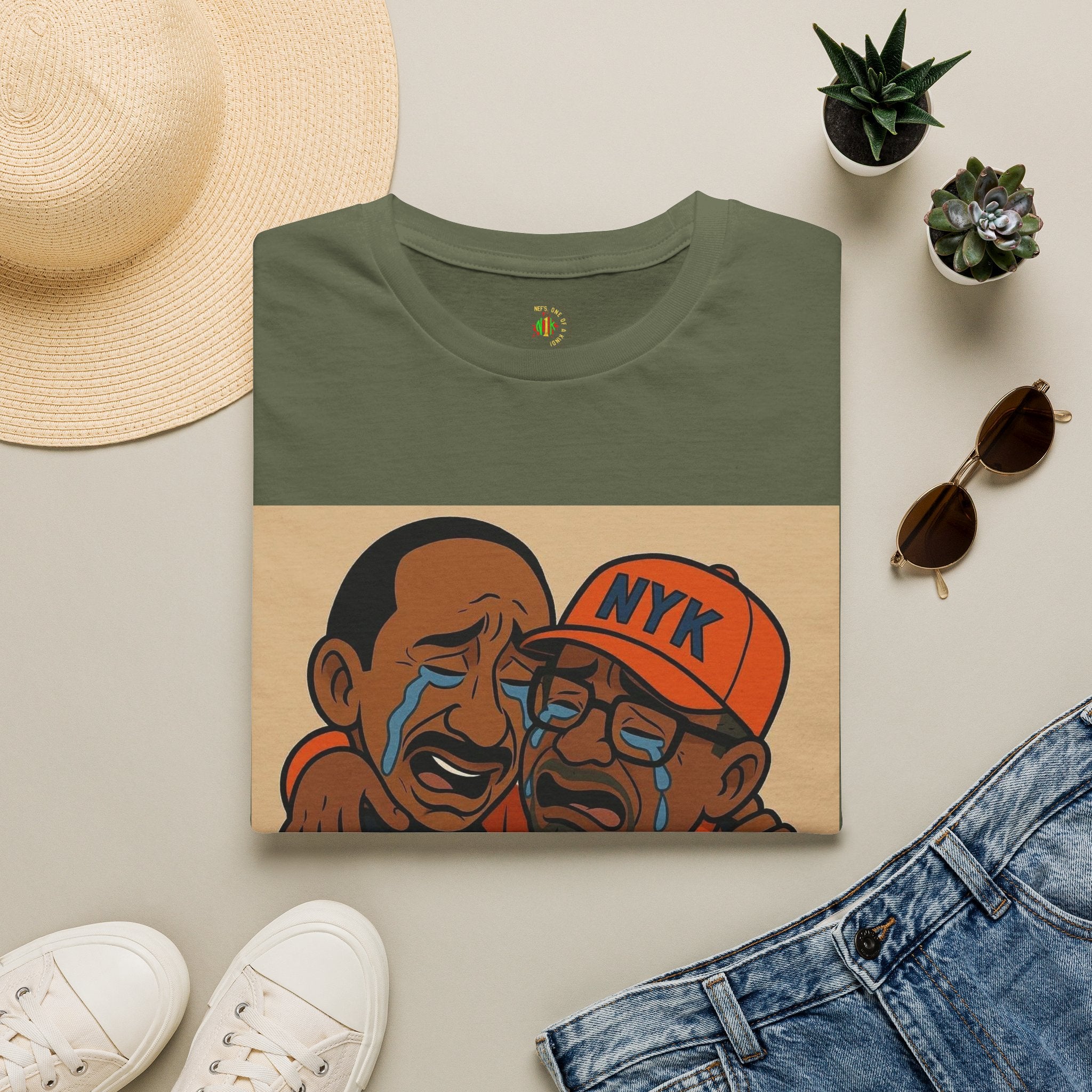 Todd Another Customized Smile Crying Fans NYK Tee Graphic T-Shirt — Emotional Art T-Shirt