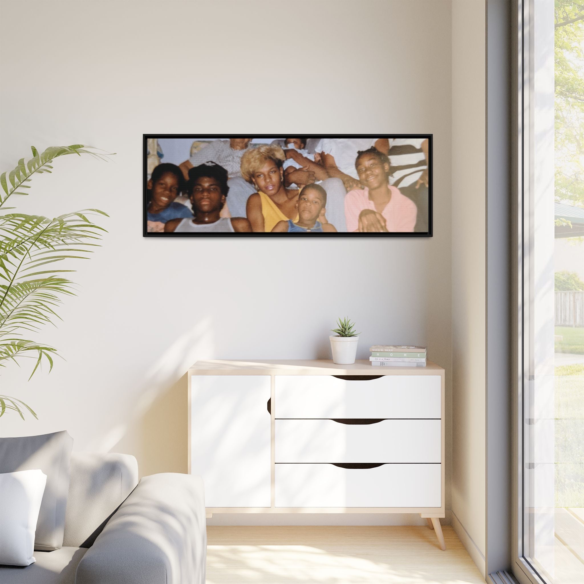 Ccustomizable Framed Canvas — Horizontal Matte Wall Art