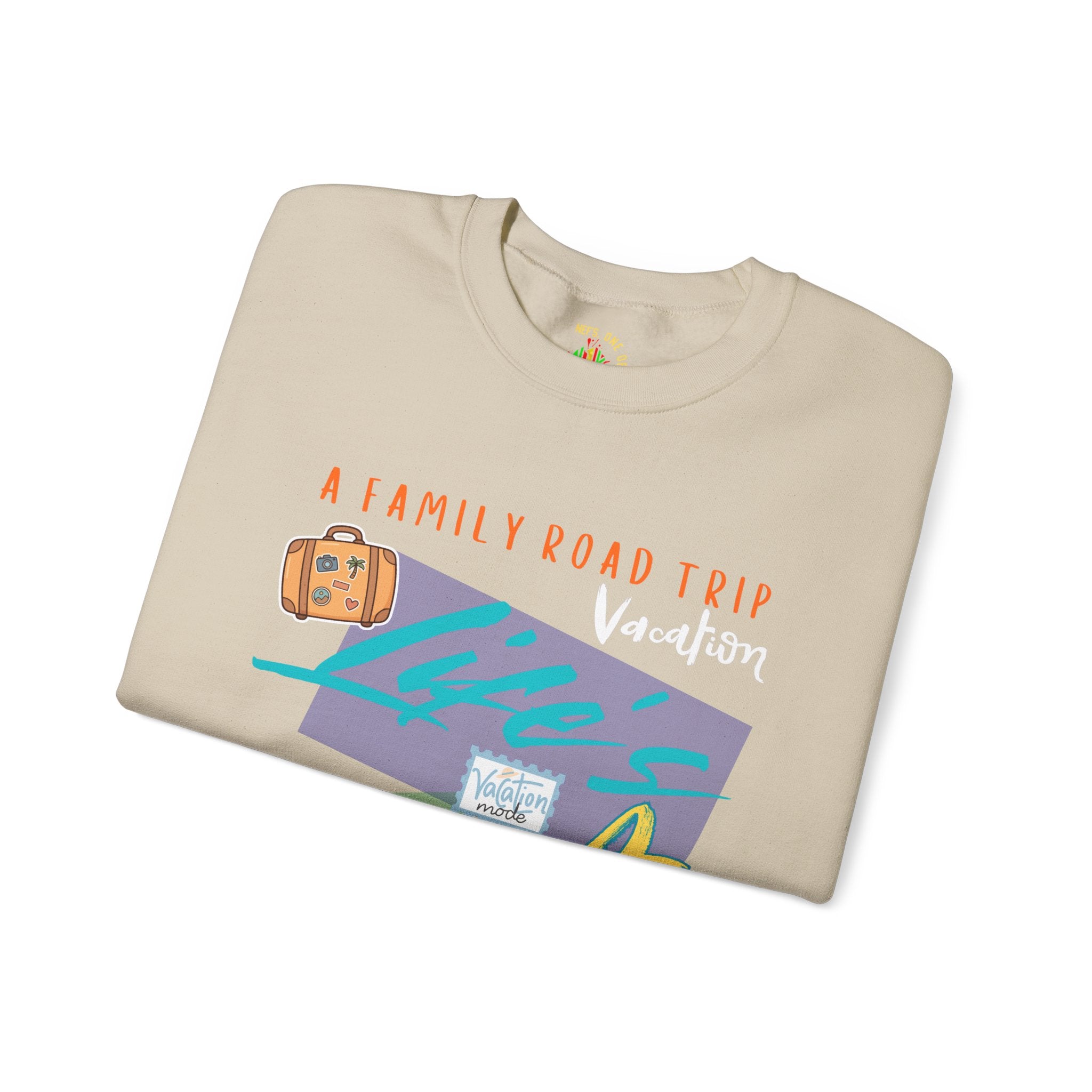 Road Trip T-Shirt — "Life's a Trip" Retro (Enter Family Name) on Back Travel Graphic