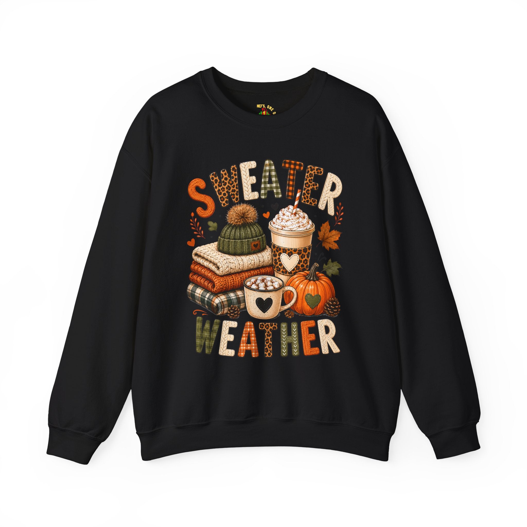 Sweater Weather Autumn Crewneck Sweatshirt