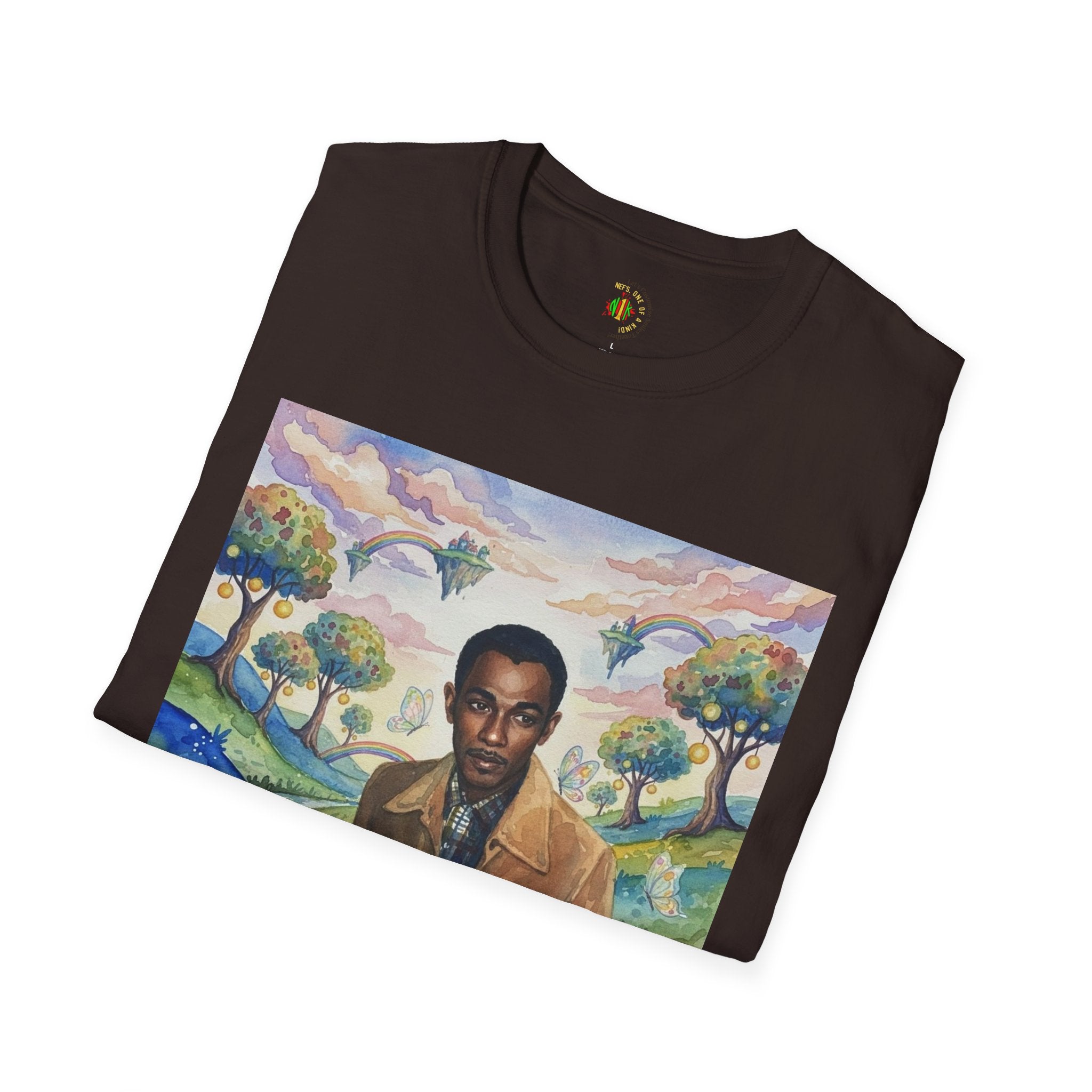 Todd Another Customized Smile Portrait Tee Graphic T-Shirt