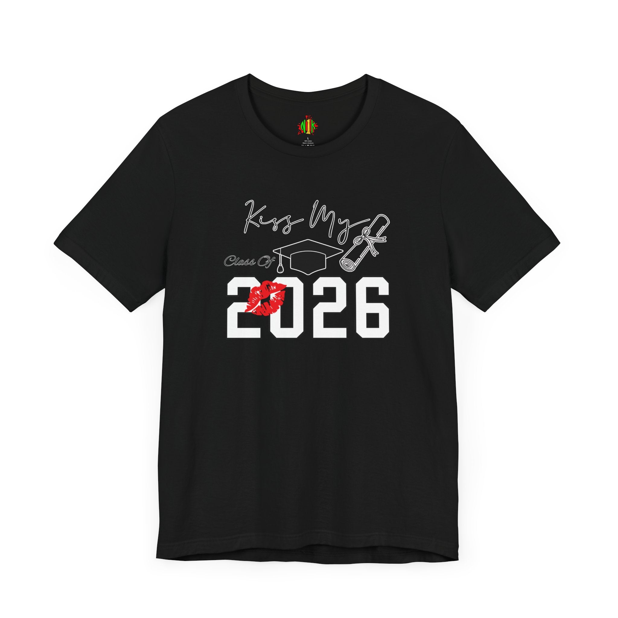 2026 Graduation Tee, Unisex Graduation Shirt, Class of 2026 Apparel, Kiss My Grad Tee, Trendy Graduation Gift, Celebration T-shirt, [...]