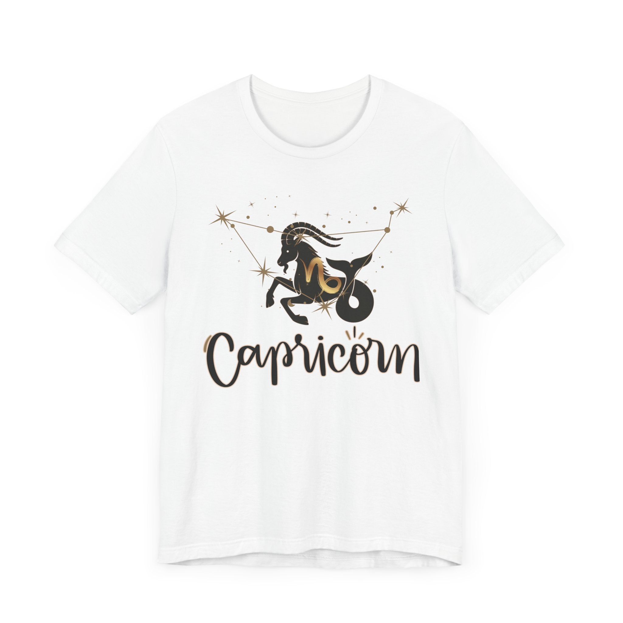 Capricorn Unisex Casual classic unisex jersey short sleeve tee
