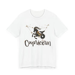 Capricorn Unisex Casual classic unisex jersey short sleeve tee