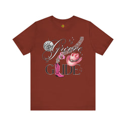 Groove and Glide Graphic Tee - Unisex Short Sleeve T-Shirt for Music Lovers