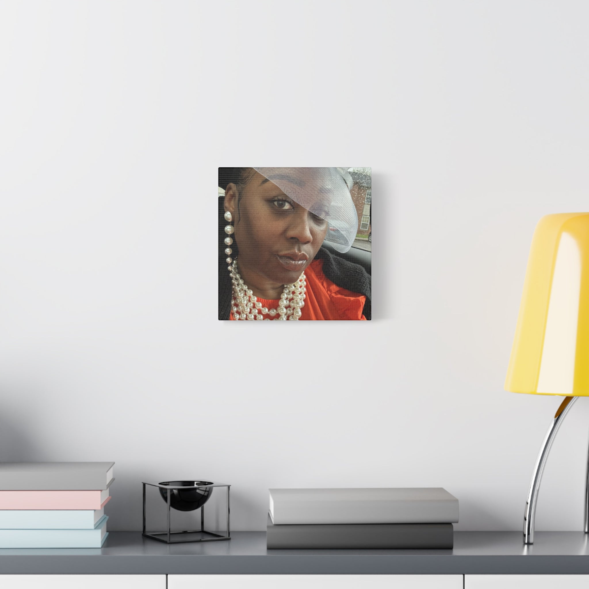 Personalize with your Photo Canvas Print — Square  Matte Wall Art (1.25")