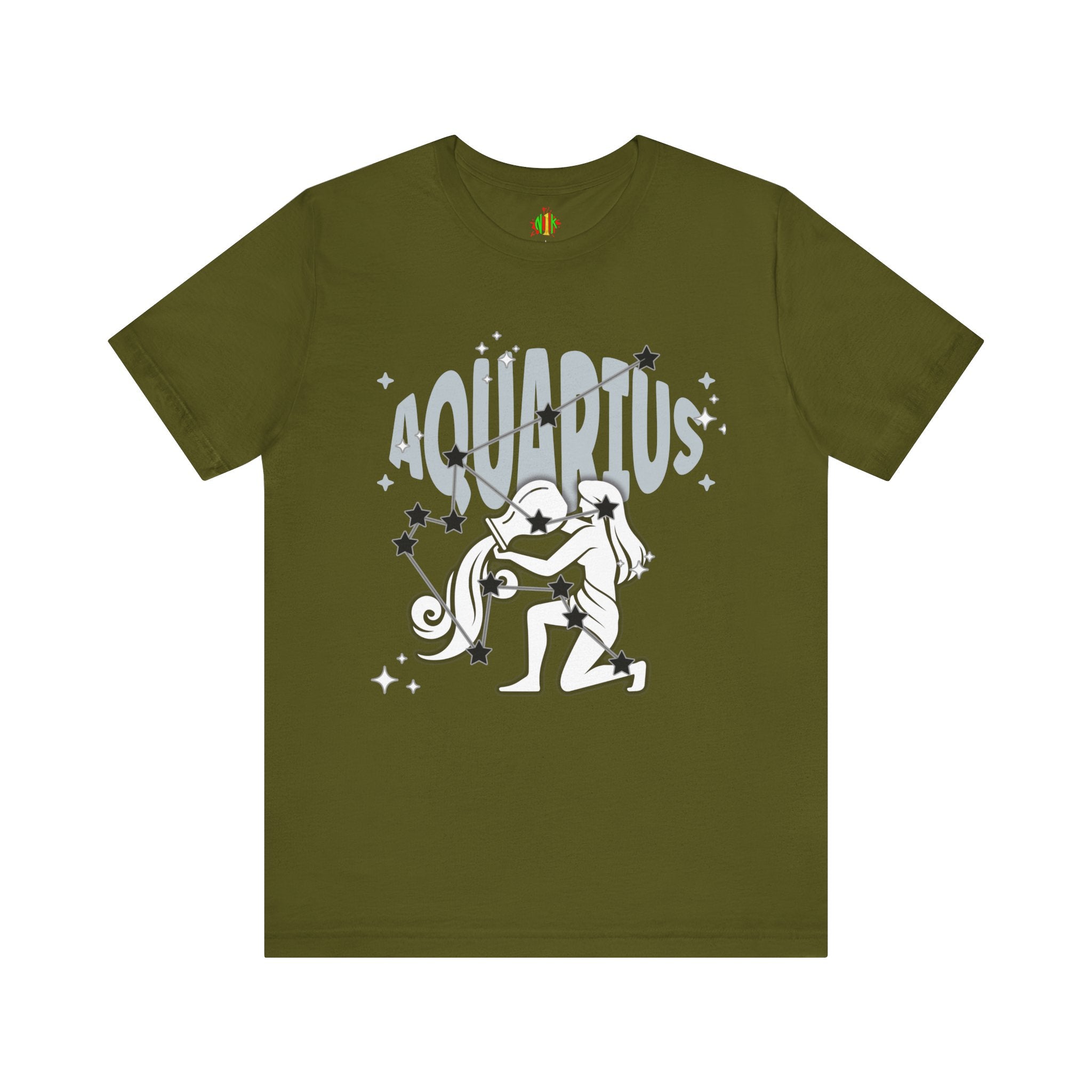 Aquarius Zodiac Casual classic unisex jersey short sleeve tee
