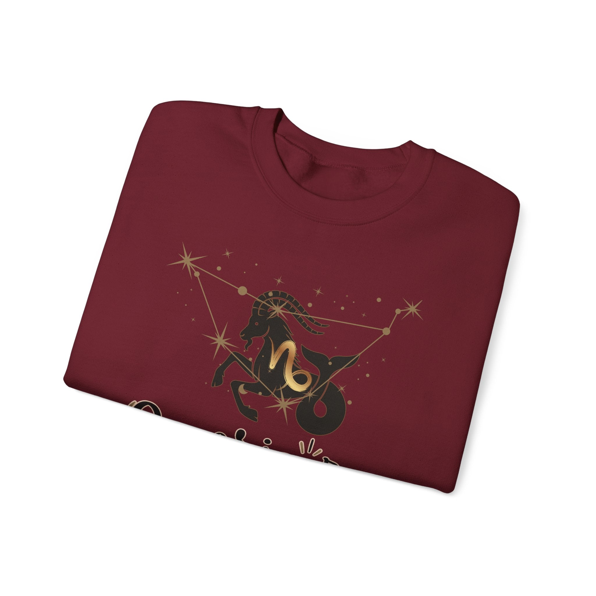 Capricorn Unisex Casual Crewneck Sweatshirt
