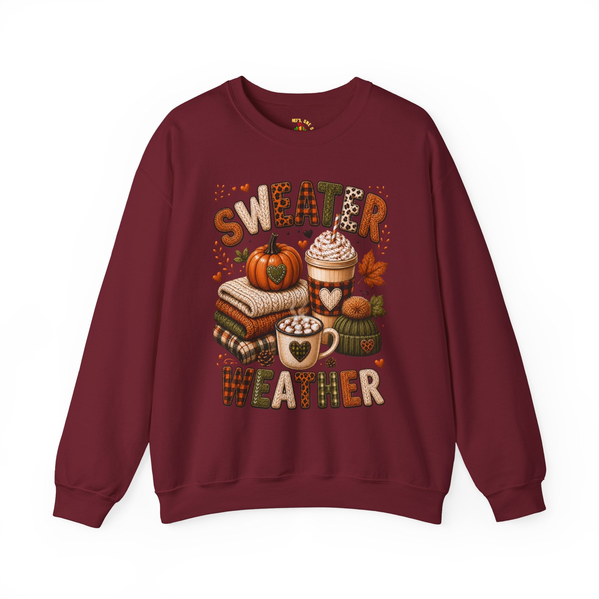 Sweater Weather Autumn Crewneck Sweatshirt
