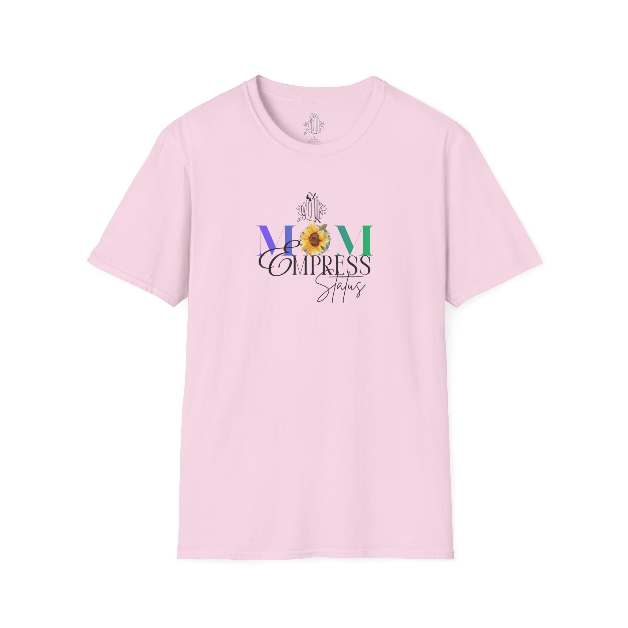 Celebrate Mom — Floral Sunflower Empowerment Graphic T-Shirt