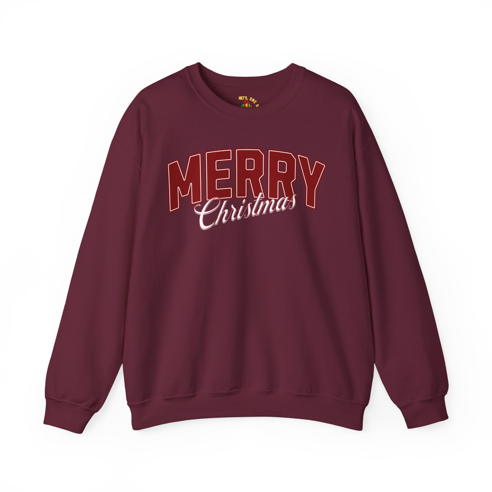Merry Christmas Holiday Crewneck Sweatshirt